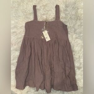 Purple Sleeveless Dress